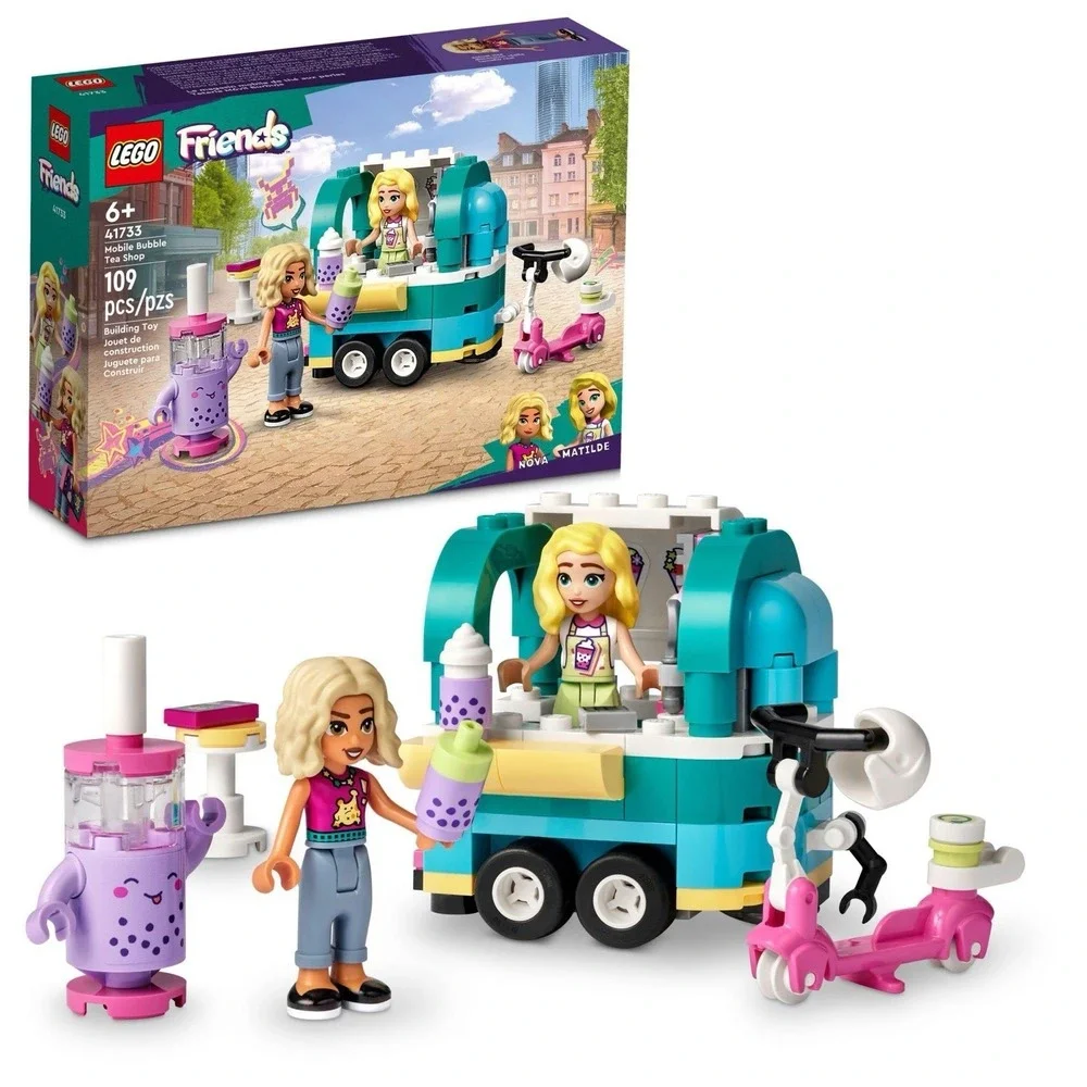 LEGO Friends Mobile Bubble Tea Shop 41733 Building Set 109 Pieces RETIRED